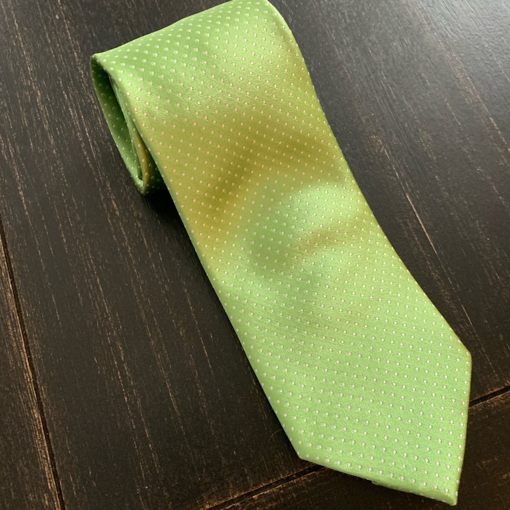 Tie Bar Green Tie - Bundle and Save 15%!